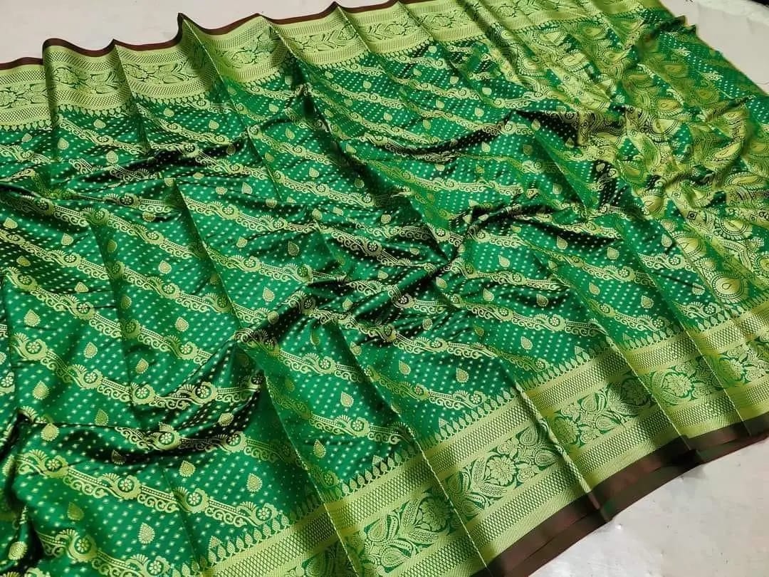 Picture of New Soft Silk katan Saree for women Defferent colour