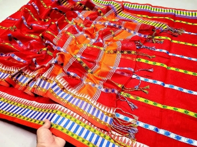 Picture of Saree pure cotton nokshe pair saree for women/saree
