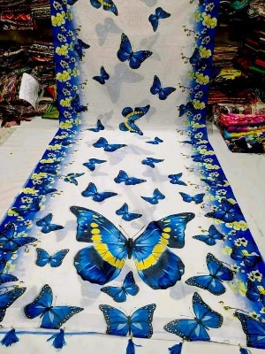 Picture of Chandini digital print saree for women/New Saree