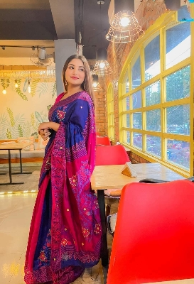 Picture of New Dhupian Silk Ambodari Saree for women/Saree women