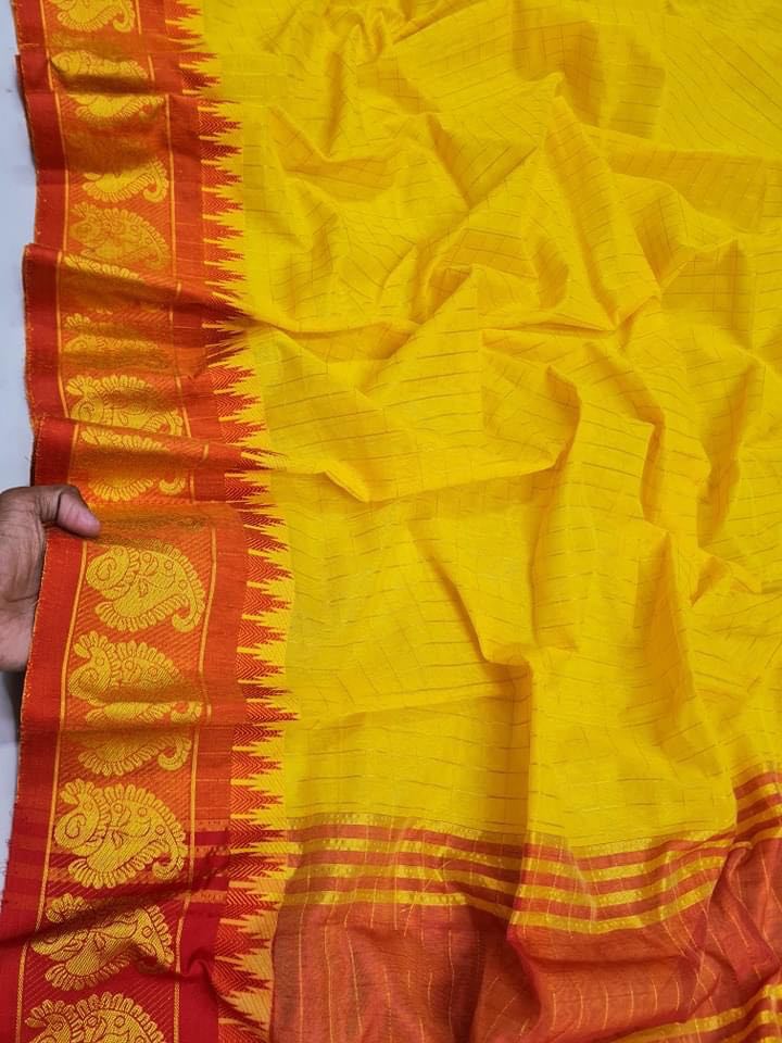 Picture of Fashionable Madhurai Saree For Women - Suitable for All Occasions and Seasons - Embrace the Grace of South Indian Elegance