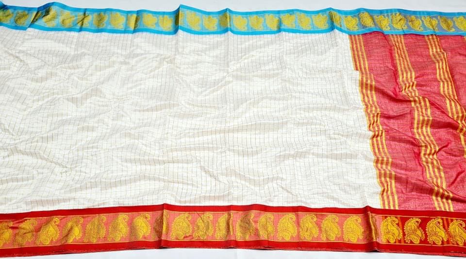 Picture of Fashionable Madhurai Saree For Women - Suitable for All Occasions and Seasons - Embrace the Grace of South Indian Elegance