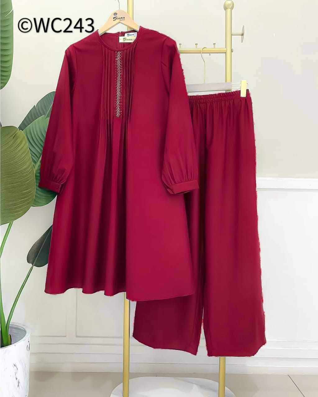 Picture of Body - indian swich soft silk jorjet with les work Seloar- indian swich soft silk jorjet pant cut