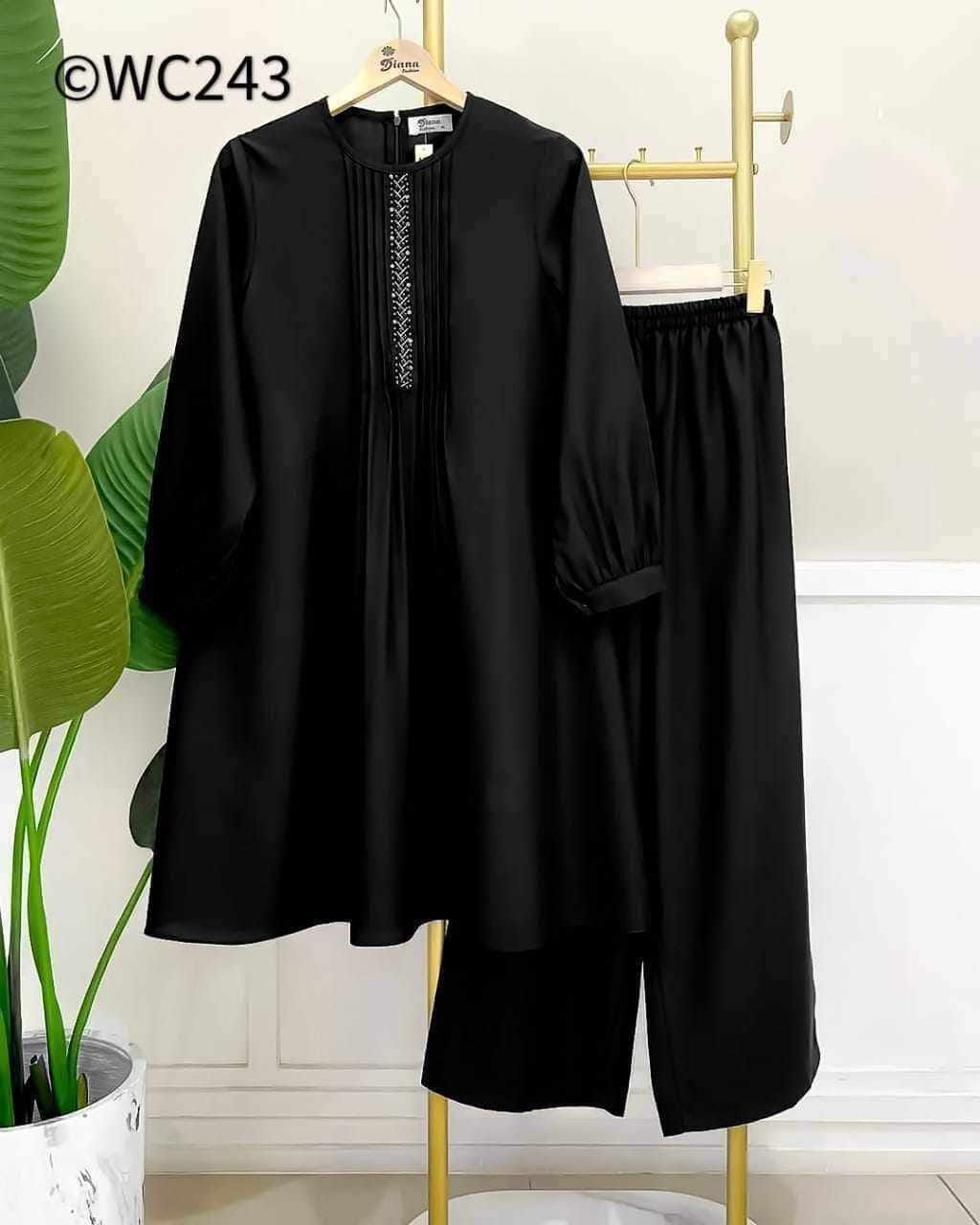 Picture of Body - indian swich soft silk jorjet with les work Seloar- indian swich soft silk jorjet pant cut