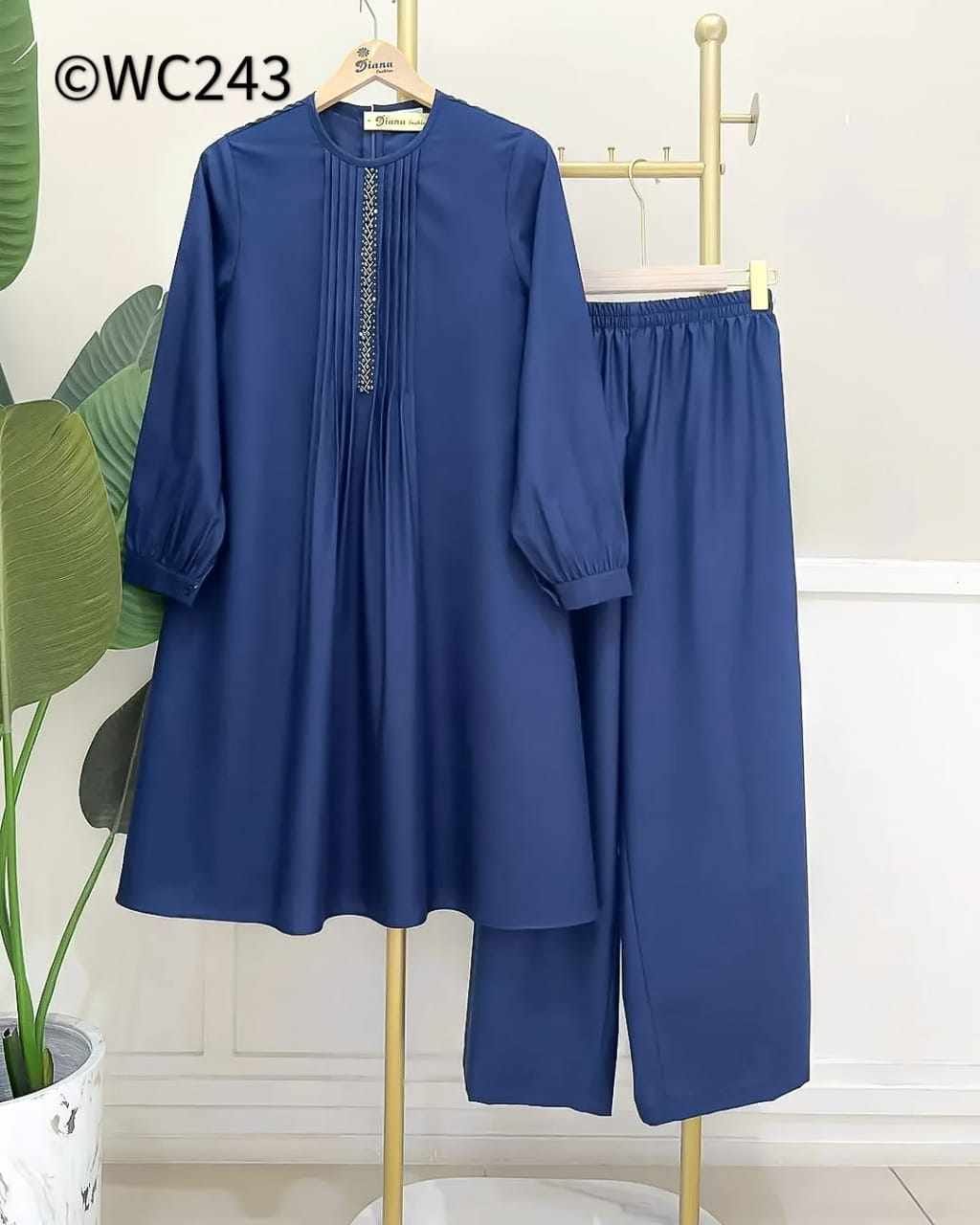 Picture of Body - indian swich soft silk jorjet with les work Seloar- indian swich soft silk jorjet pant cut