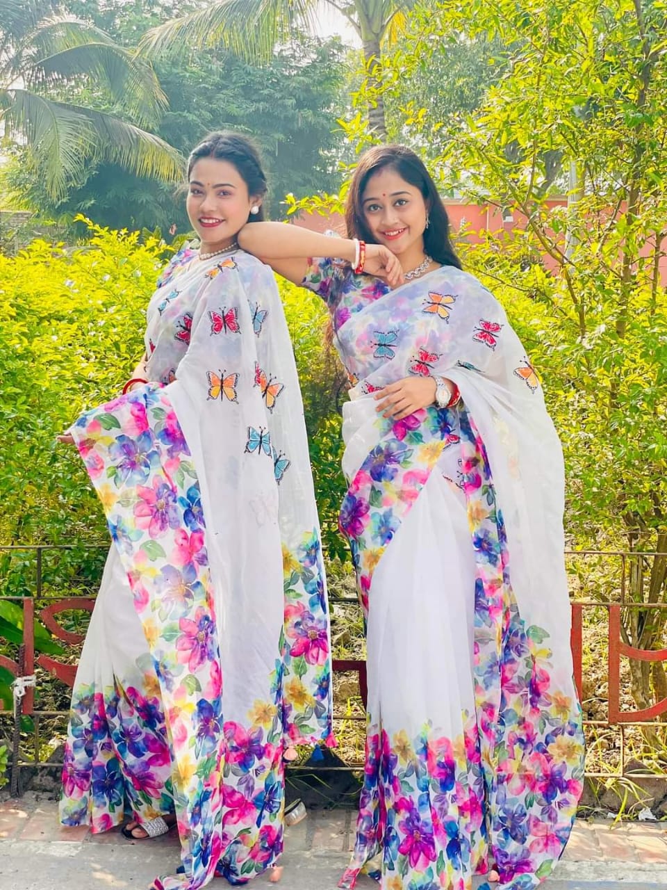 Picture of Fashionable Half Silk Saree for Women - Embrace Elegance for All Occasions - Suitable for All Seasons