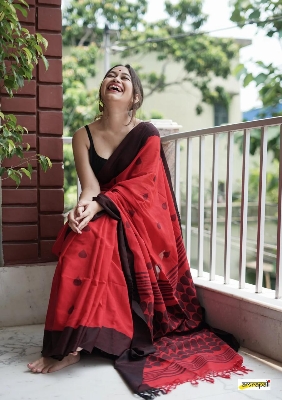 Picture of Exclusive pure khadi Catton by Work-pure boll weaving work*