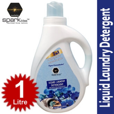Picture of Spark Bliss Orchid Liquid Laundry Detergent/Cloth Wash - 1Ltr