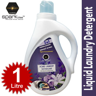 Picture of Spark Bliss Orchid Liquid Laundry Detergent/Cloth Wash - 1Ltr