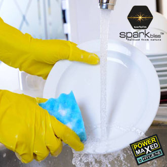 Picture of Spark bliss Dish Wash Liquid Lemon Yellow 5Ltr