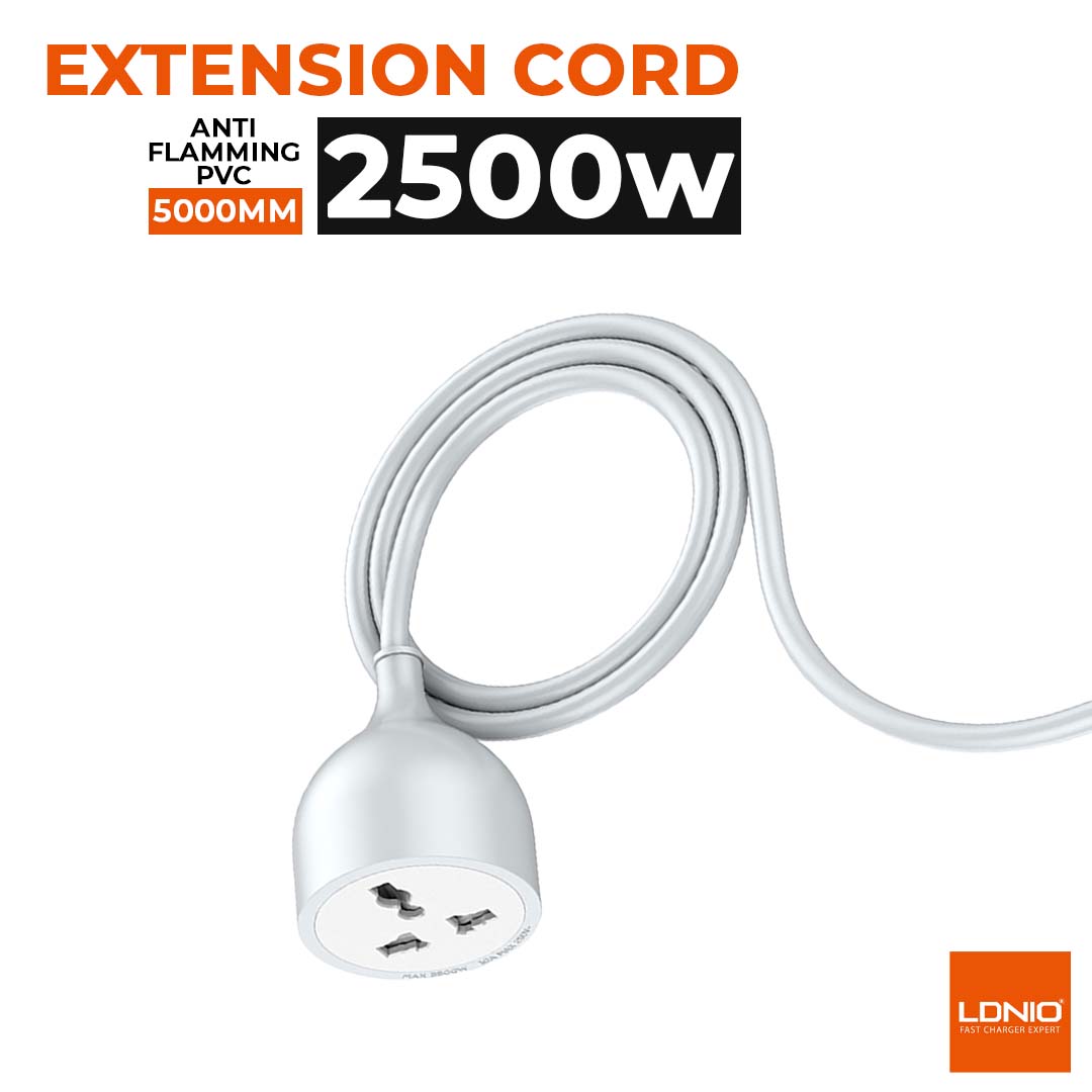 Picture of Ldnio Universal Power Strip With 5m Extension Power Cord sc1017