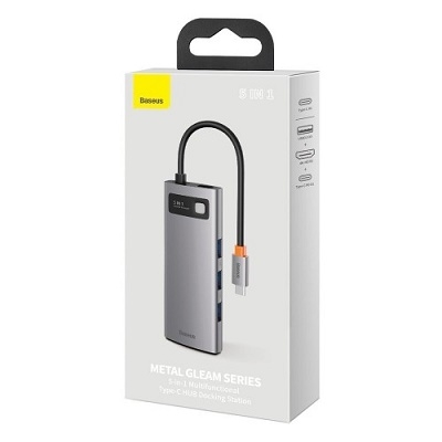Picture of BASEUS Metal Gleam Series 5-in-1 Multifunctional Type-C HUB Docking Station