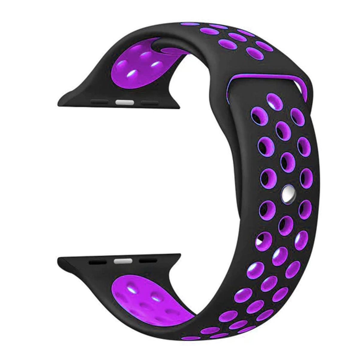 Picture of 45mm/44mm/42mm/49mm Soft  Silicone Replacement Strap For Watch Ultra