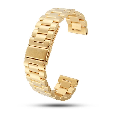 Picture of 22mm Metal Replacement Strap-Gold - Smart Watch Belt