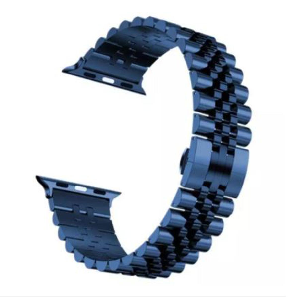 Picture of 42/44mm, Upgraded Version Stainless Steel Link Bracelet iWatch Band Series 6/5/4/3/2/1