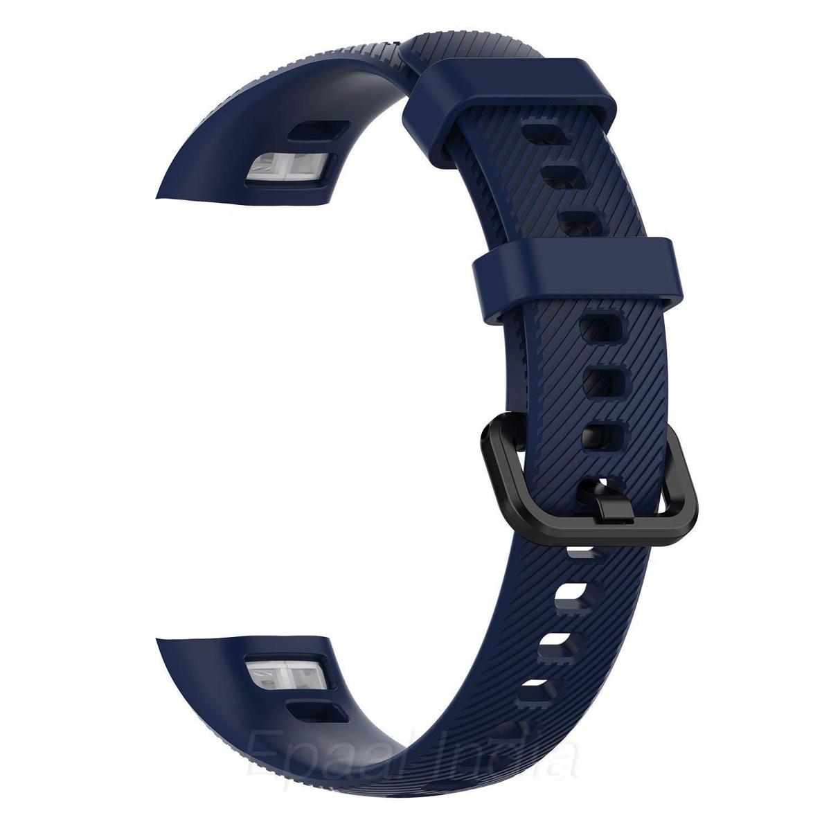 Picture of Huawei Honor Band 4/5 Repalcement Silicone Wrist Strap-Blue