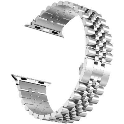 Picture of 42/44mm, Upgraded Version Stainless Steel Link Bracelet iWatch Band Series 6/5/4/3/2/1
