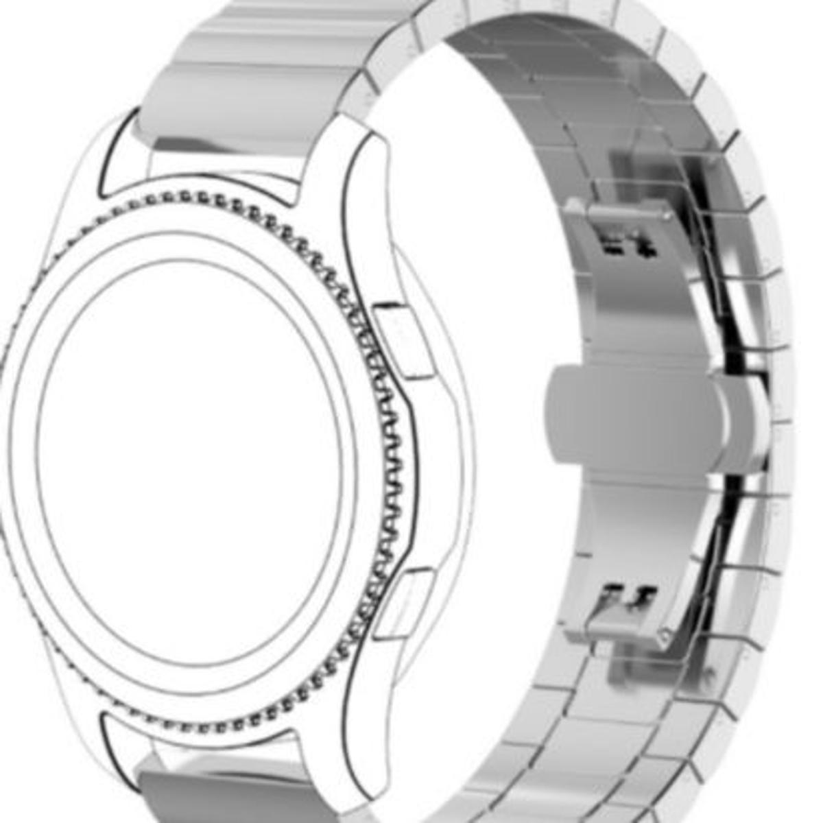 Picture of 20mm Stainless Steel Watch Band Quick Release Strap