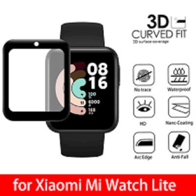 Picture of Mi Watch Lite Smart Watch PMMA Plastic Full Coverage Screen Protector