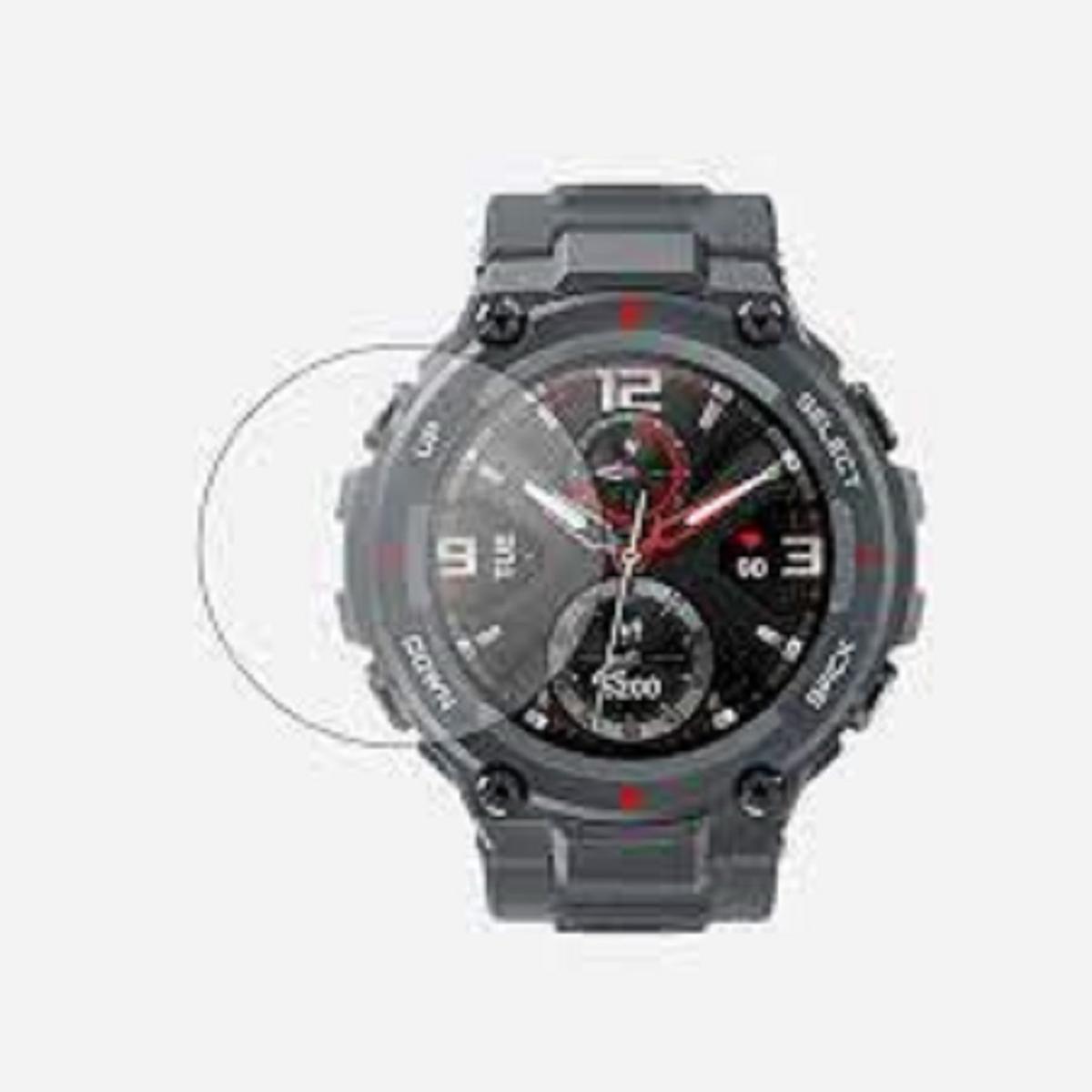 Picture of Tempered Glass Protective Film For Xiaomi Smartwatch Huami Amazfit T-rex T Rex Watch Screen Protector Cover Protection