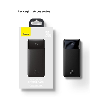 Picture of Baseus Bipow 20000mAh 20W Digital Display Power Bank