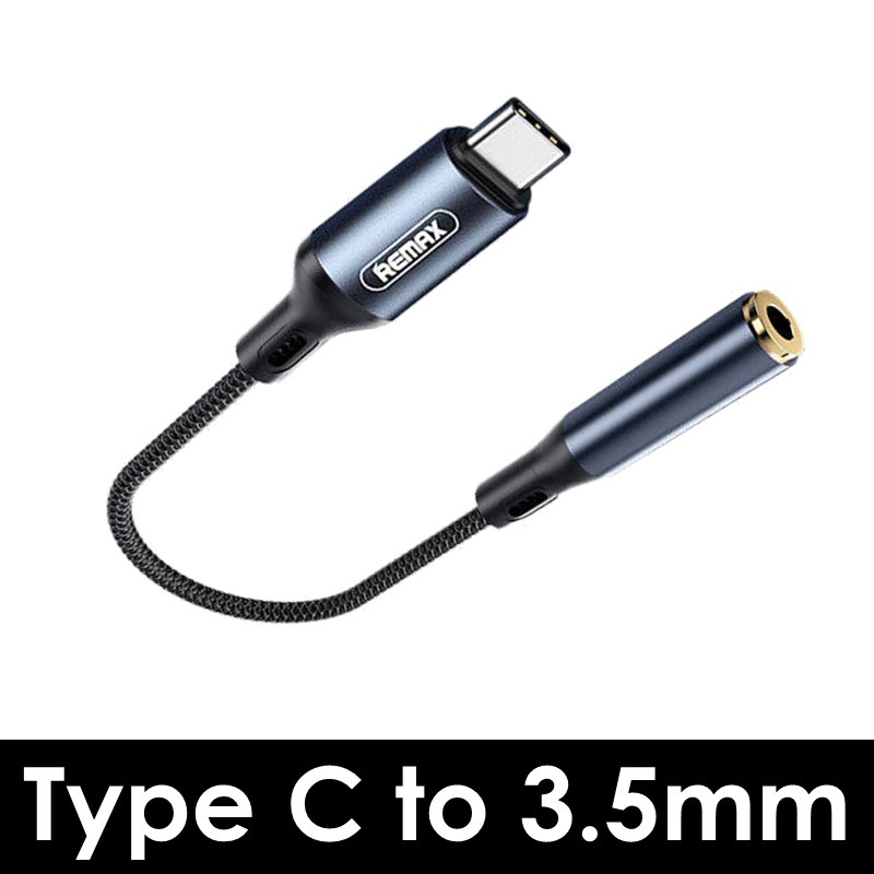 Picture of Remax Sury Series adapter USB Type C mini jack 3.5mm (RL-LA13a)