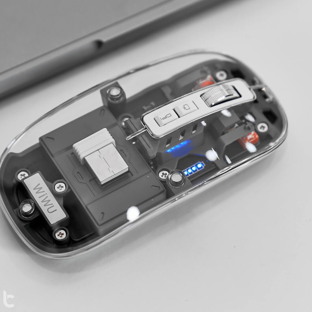 Picture of For PC WiWU WM105 Crystal Magnetic Wireless Mouse