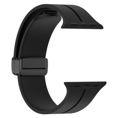 Picture of Magnetic Buckle Strap For Apple watch band 42mm/44mm/4549mm ulta Silicone Wristband