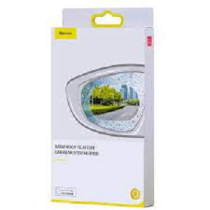 Picture of Baseus 2 Pcs 0.15mm Car Rearview Mirror Universal Auto Window Clear Film Anti Fog Window Foils Rainproof Protective Car Sticker Color Transparent