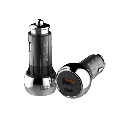 Picture of DNIO C1 Quick Charge 3.0 Car Charger with Type-C