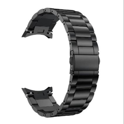 Picture of Galaxy Watch 4 Classic 46mm 42mm, Galaxy Watch 4/5 44mm 40mm, Galaxy Watch 5 Pro 45mm Smartwatch No Gaps Stainless Steel Metal Band Strap