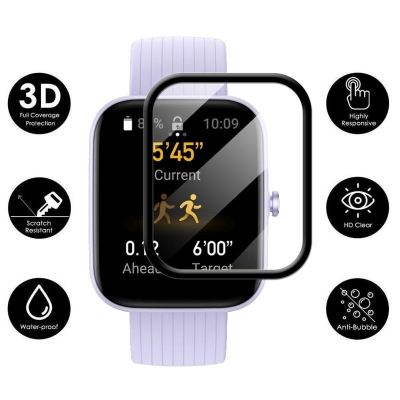 Picture of Amazfit POP 3S Smart Watch Screen Protector Glass, Anti-Scratch Ultimate Protection for Your Watch
