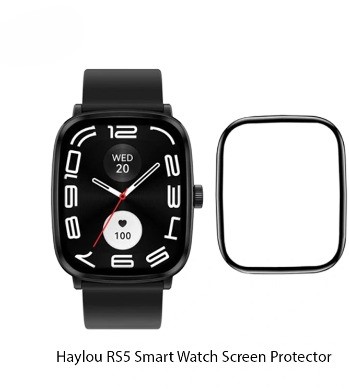 Picture of Haylou RS 5 Smart Watch Screen Protector Glass, Anti-Scratch Ultimate Protection for Your Watch