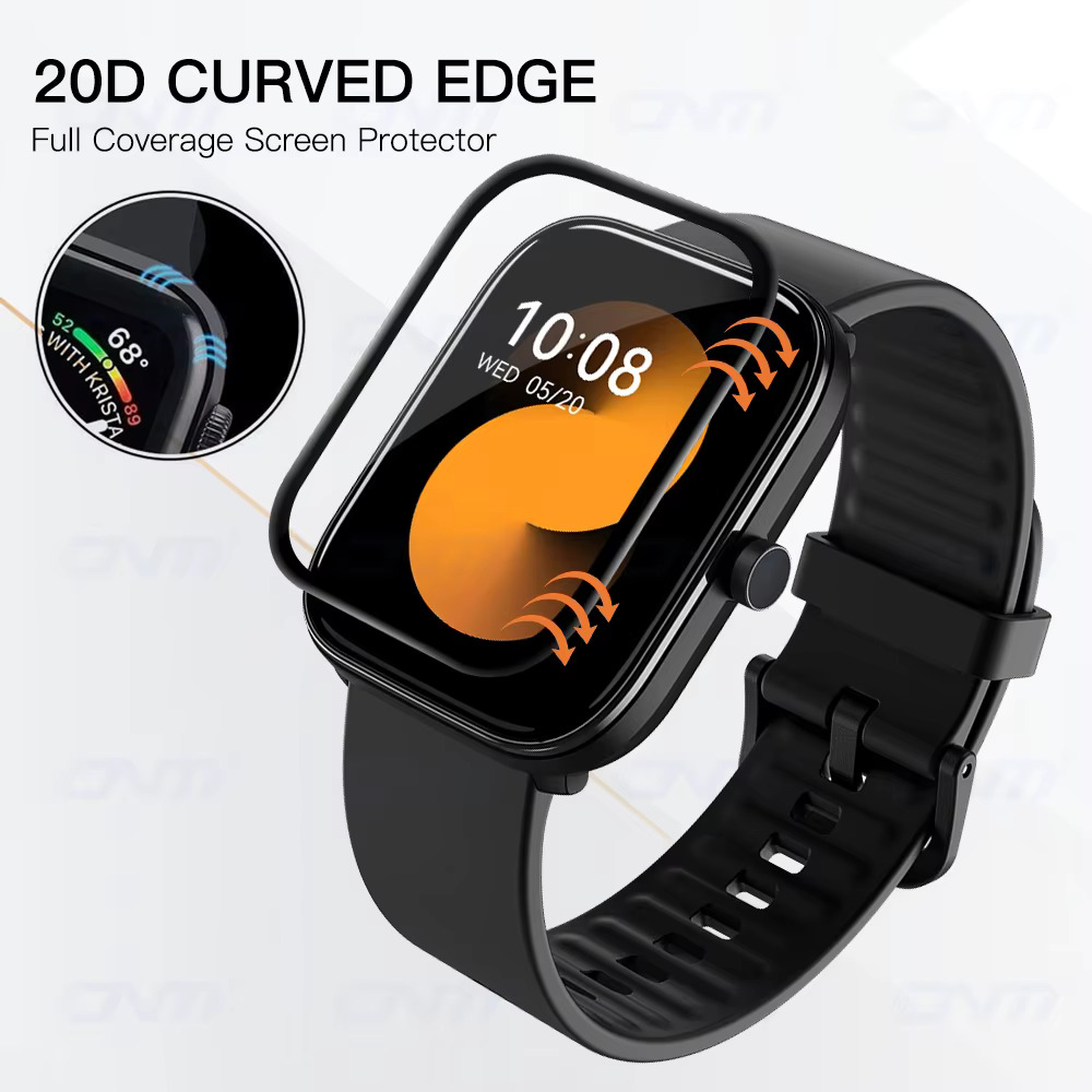 Picture of Haylou GST Lite Smart Watch Screen Protector Glass, Anti-Scratch Ultimate Protection for Your Watch