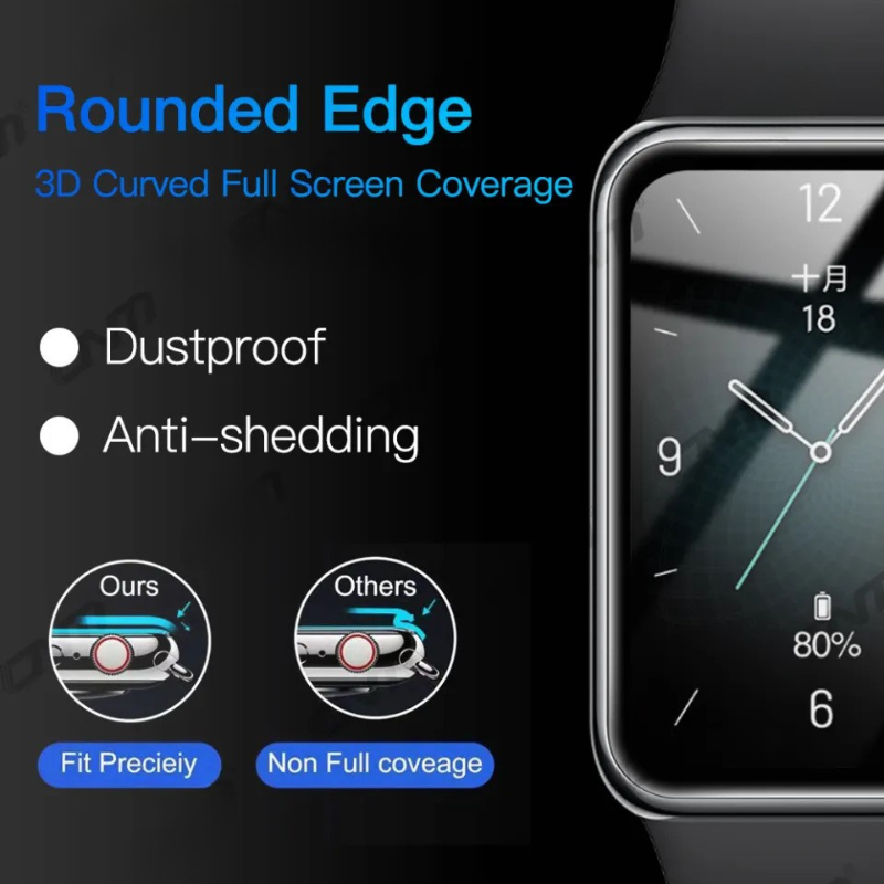 Picture of Huawei Honor band 9 Smart Watch Screen Protector Glass, Anti-Scratch Ultimate Protection for Your Watch