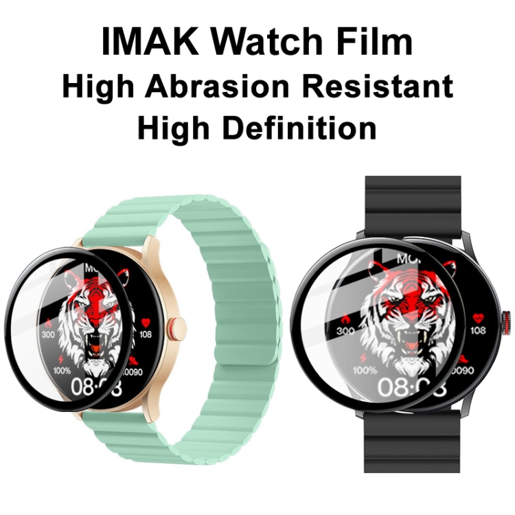 Picture of Imiki TG 1 Smart Watch Screen Protector Glass, Anti-Scratch Ultimate Protection for Your Watch