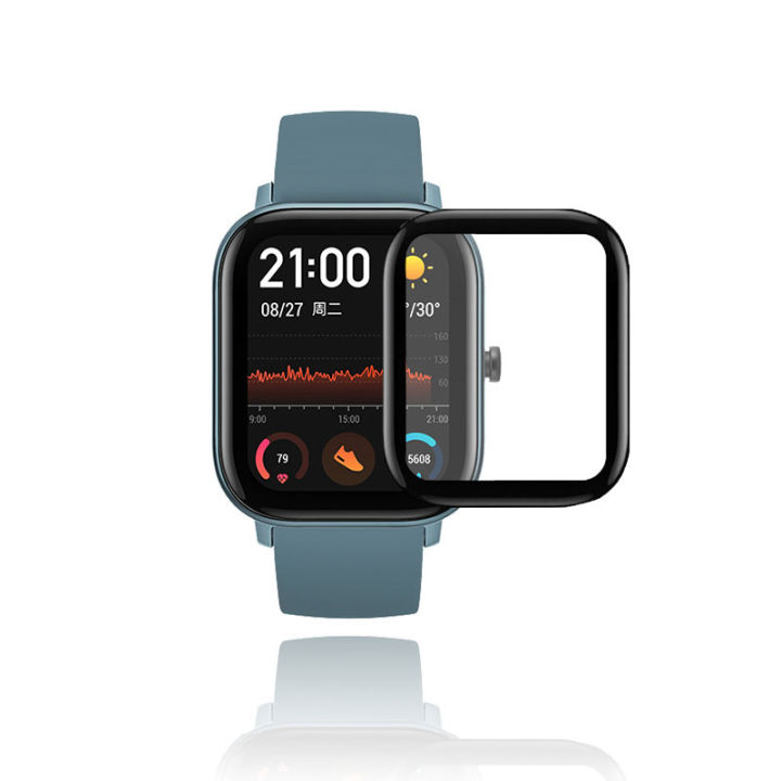 Picture of Xioami Amazfit GTS 3 Smart Watch Screen Protector Glass, Anti-Scratch Ultimate Protection for Your Watch