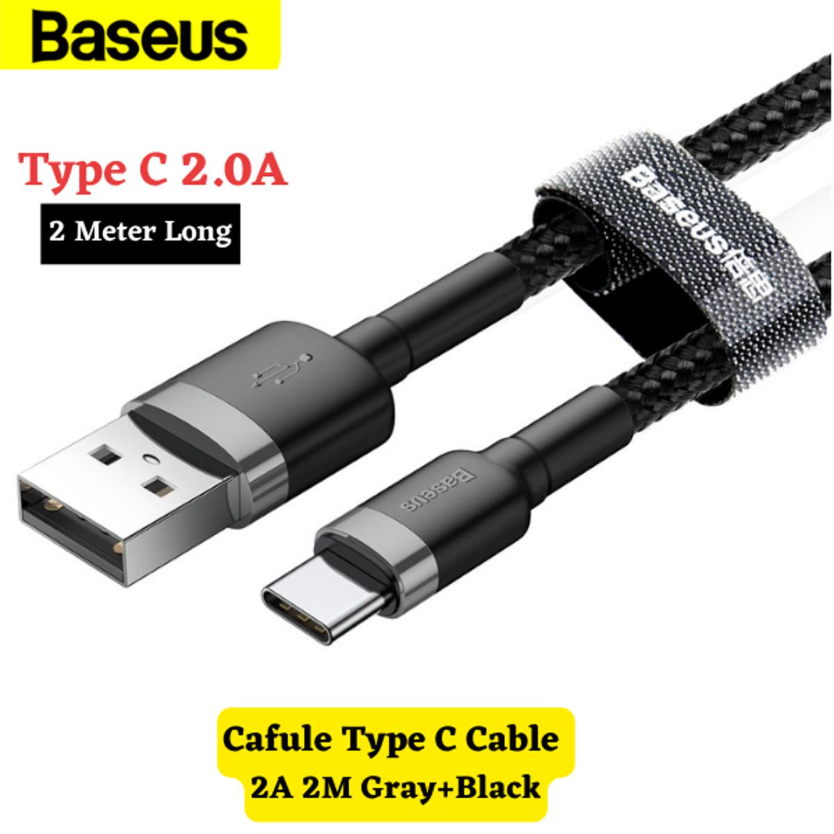 Picture of Baseus Cafule USB Data Cable For Type-C 2A 2M