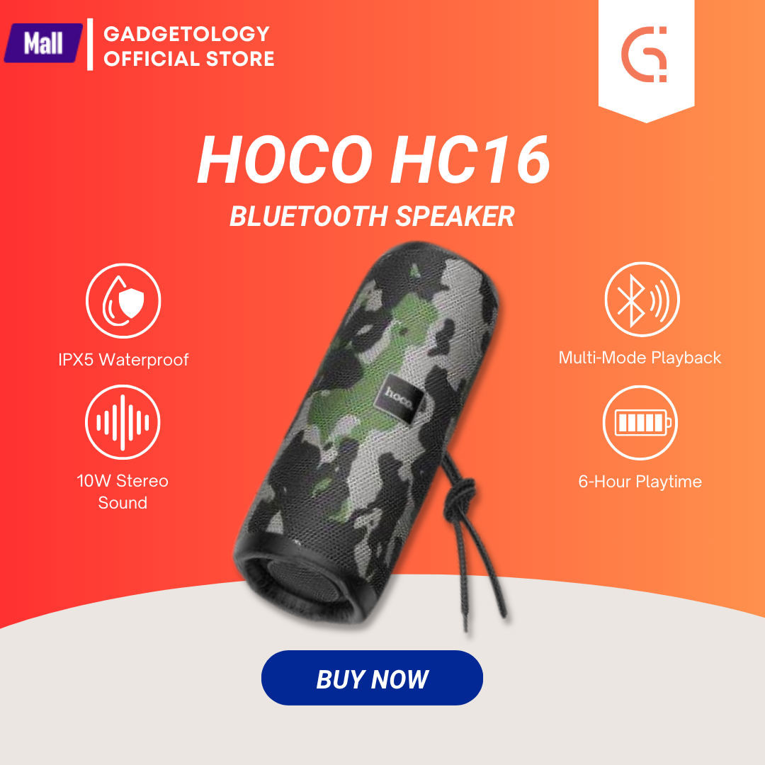 Picture of Hoco HC16 True Wireless Waterproof 10W Bluetooth Speaker