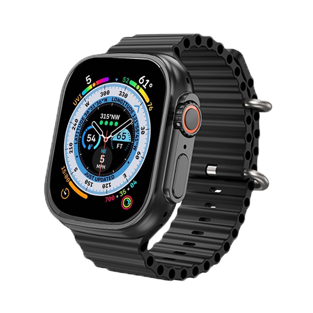 Picture of Hoco Y12 Ultra Smart Watch 2'' Full Touch HD Screen Men Smartwatch IP67 Waterproof Bluetooth Call Heart Rate Sleep Monitoring