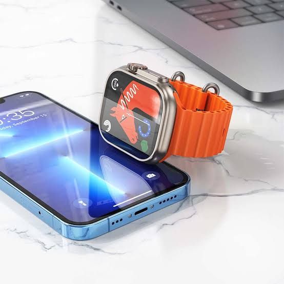 Picture of Hoco Y12 Ultra Smart Watch 2'' Full Touch HD Screen Men Smartwatch IP67 Waterproof Bluetooth Call Heart Rate Sleep Monitoring