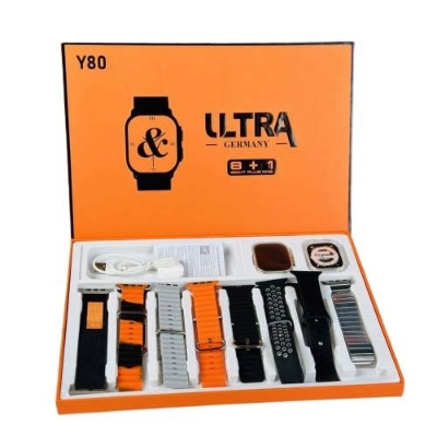 Picture of Y80 Ultra Smart Watch 8+1 Strap Touch Screen