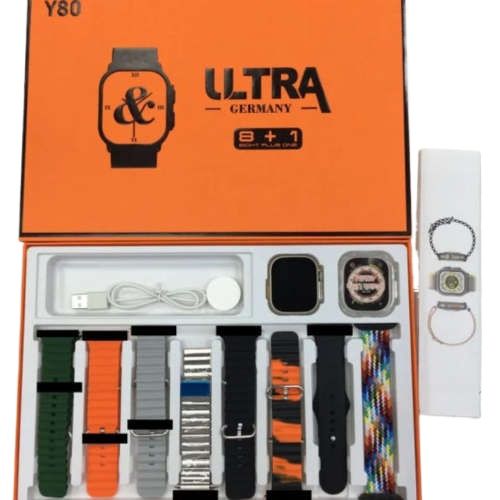 Picture of Y80 Ultra Smart Watch 8+1 Strap Touch Screen