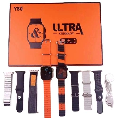 Picture of Y80 Ultra Smart Watch 8+1 Strap Touch Screen