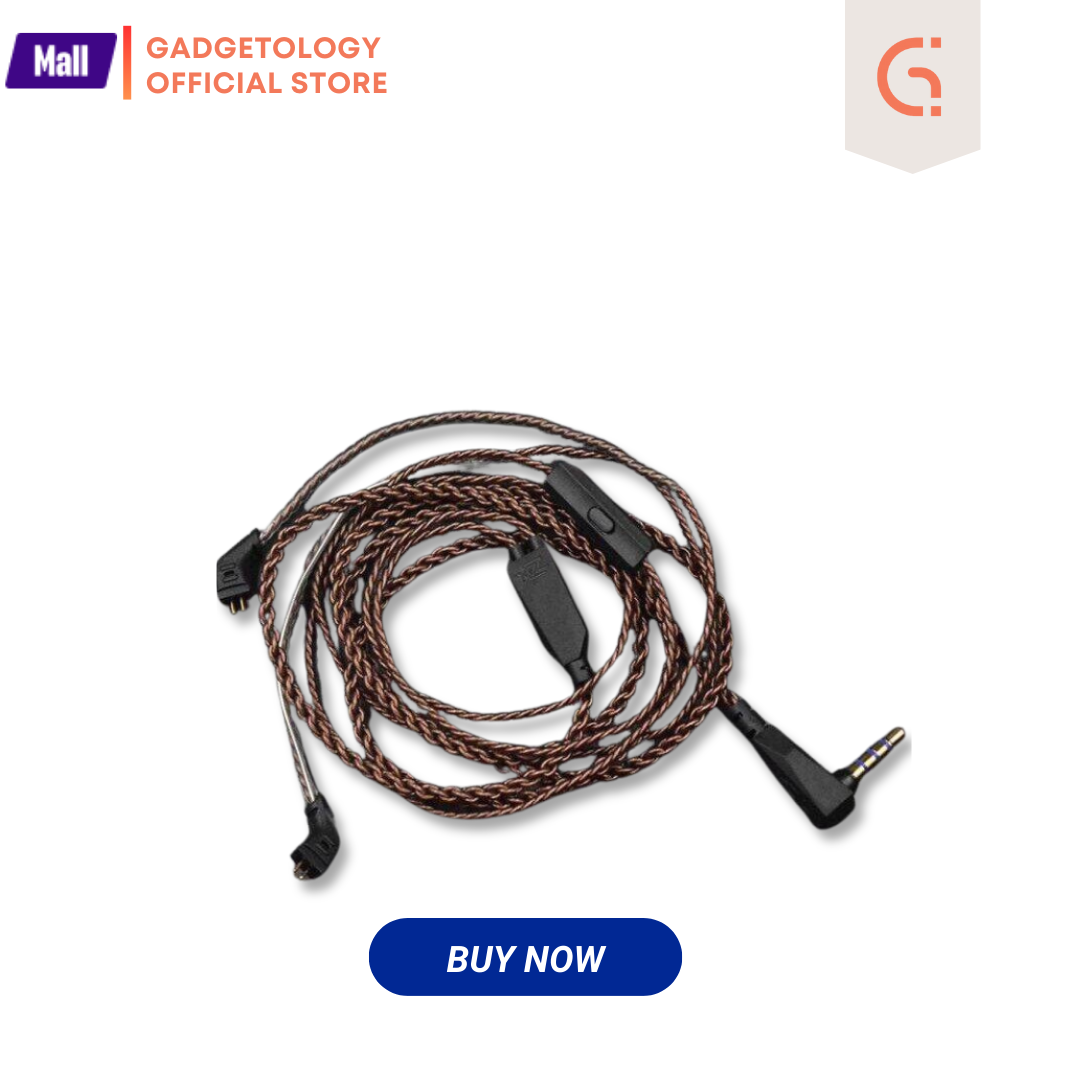 Picture of KZ Wired Earphone Cable for KZ ZSX, ZSN Pro, ZS10 Pro - With MIC