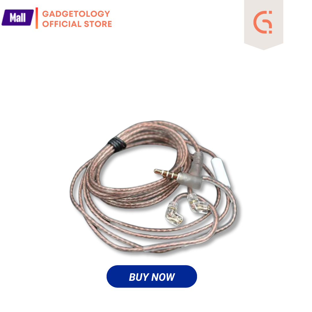 Picture of KZ Wired Earphone Cable for KZ ZSX, ZSN Pro, ZS10 Pro - With MIC