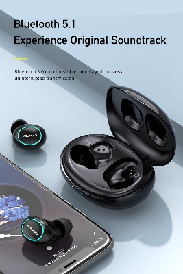 Picture of Awei T60 TWS Wireless Earphones ENC In Ear Mini Earbuds Bluetooth 5.1 Smart Noise Reduction Earbuds Headset