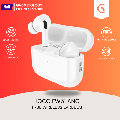 Picture of Hoco EW51 ANC TWS Airbuds Pro Active Noise Cancellation Bluetooth Earphones Wireless Earbuds