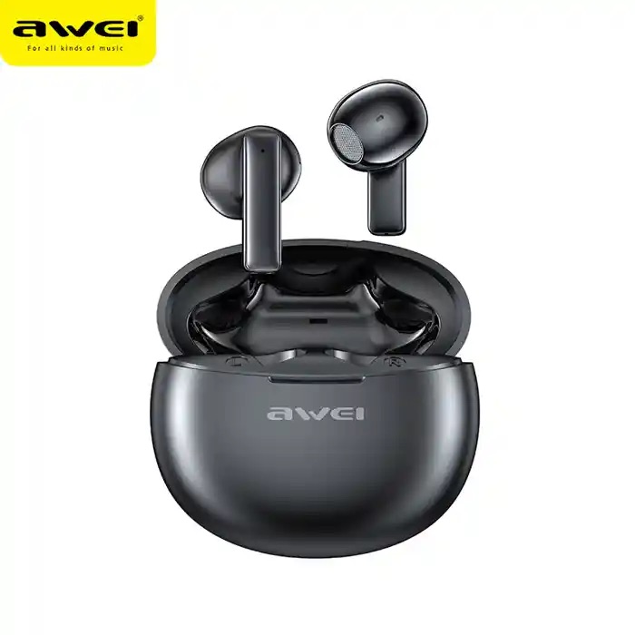 Picture of Awei T87 TWS Earbuds Wireless Bluetooth Earphones With Mic HD Call Noise Reduction Headphones Hifi Sound Music Gamer Headset