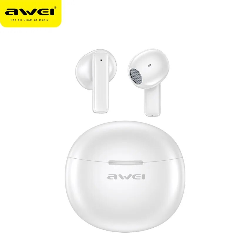 Picture of Awei T87 TWS Earbuds Wireless Bluetooth Earphones With Mic HD Call Noise Reduction Headphones Hifi Sound Music Gamer Headset